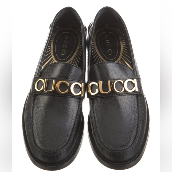 Gucci Leather Loafers - Picture 1 of 5